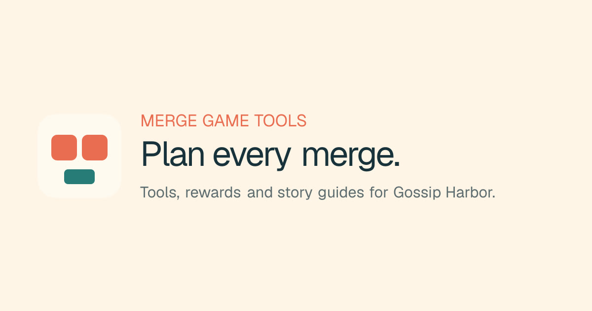 Merge Game Tools cover